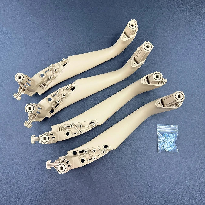 Beige And Black Inner Door Handle Cover Trim For BMW 5 Series G30 G31 M5 F90 by InterCyprus Trading Ltd