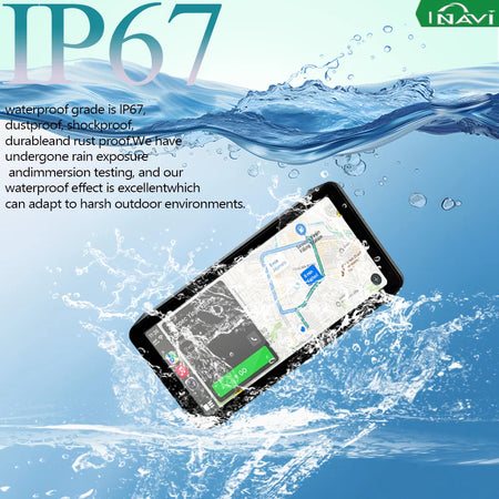 INAVI 6.1 Inch Waterproof LCD Display &ndash; Wireless Carplay Integration