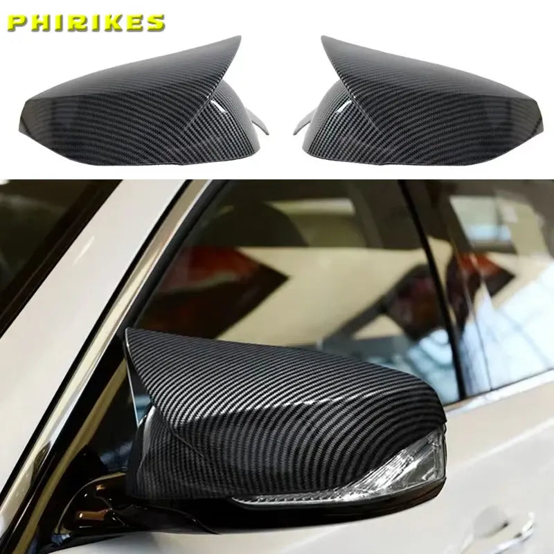 Infiniti Pokrivači bočnih ogledala Stil roga Sjajni 2014 2021