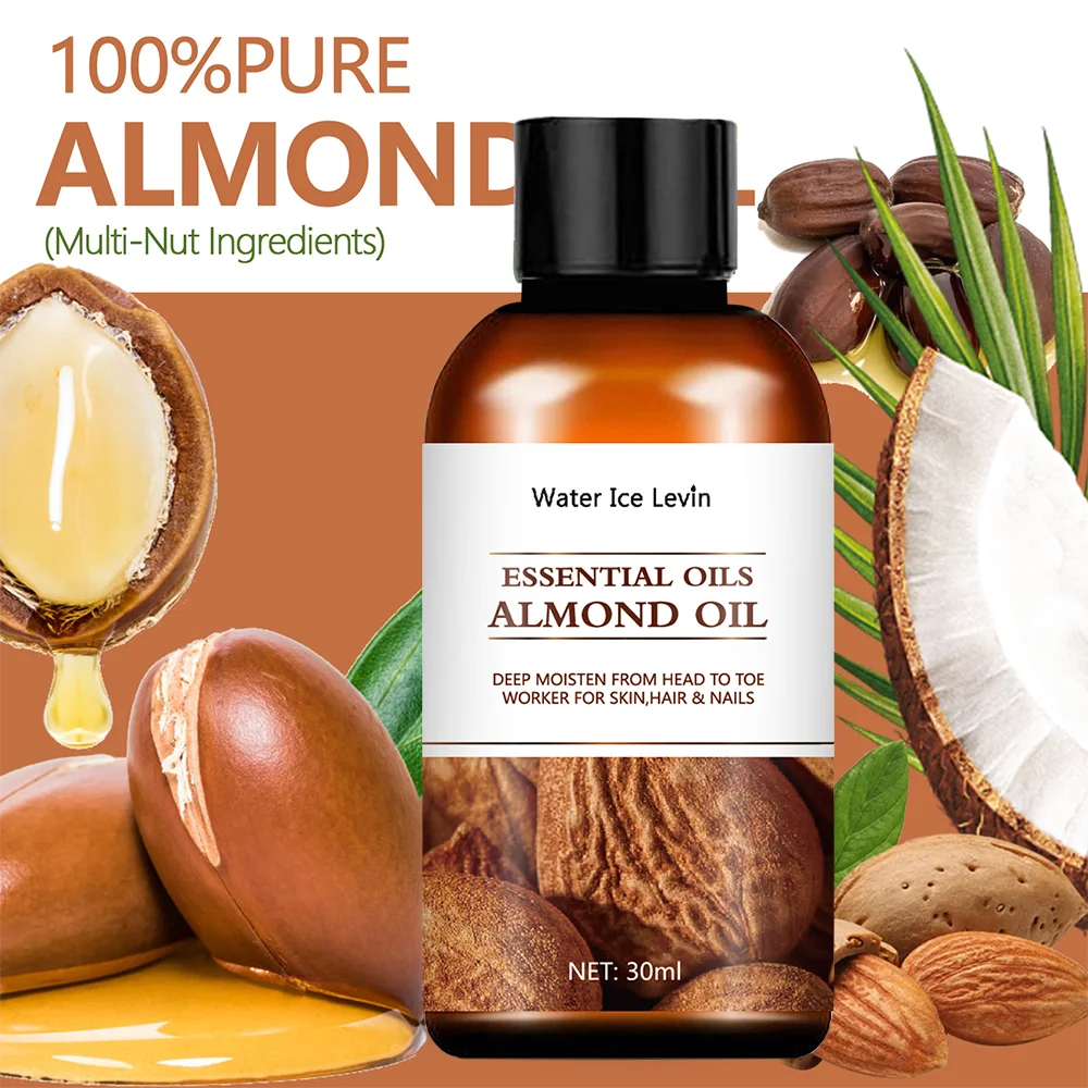 Pure Natural Almond Essential Oil &ndash; Nourishing Skin Care and Relaxation