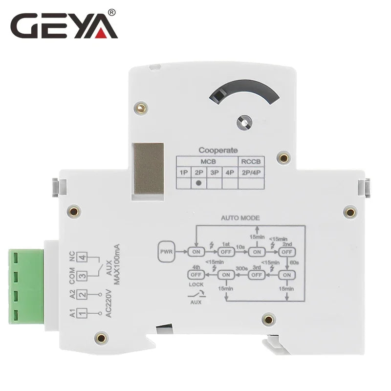 GEYA GYM9+RD Miniature Circuit Breaker with Auto Reclose Function