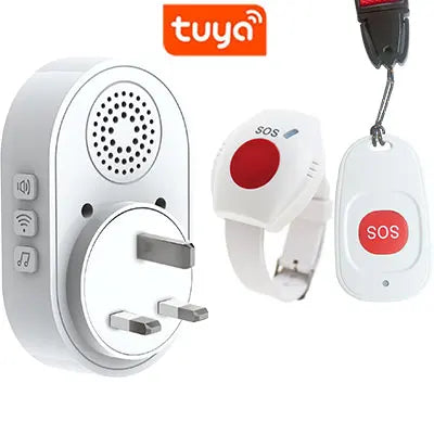 Topvico Tuya Panic Button WIFI &ndash; Senior Fall Alerts UK Plug