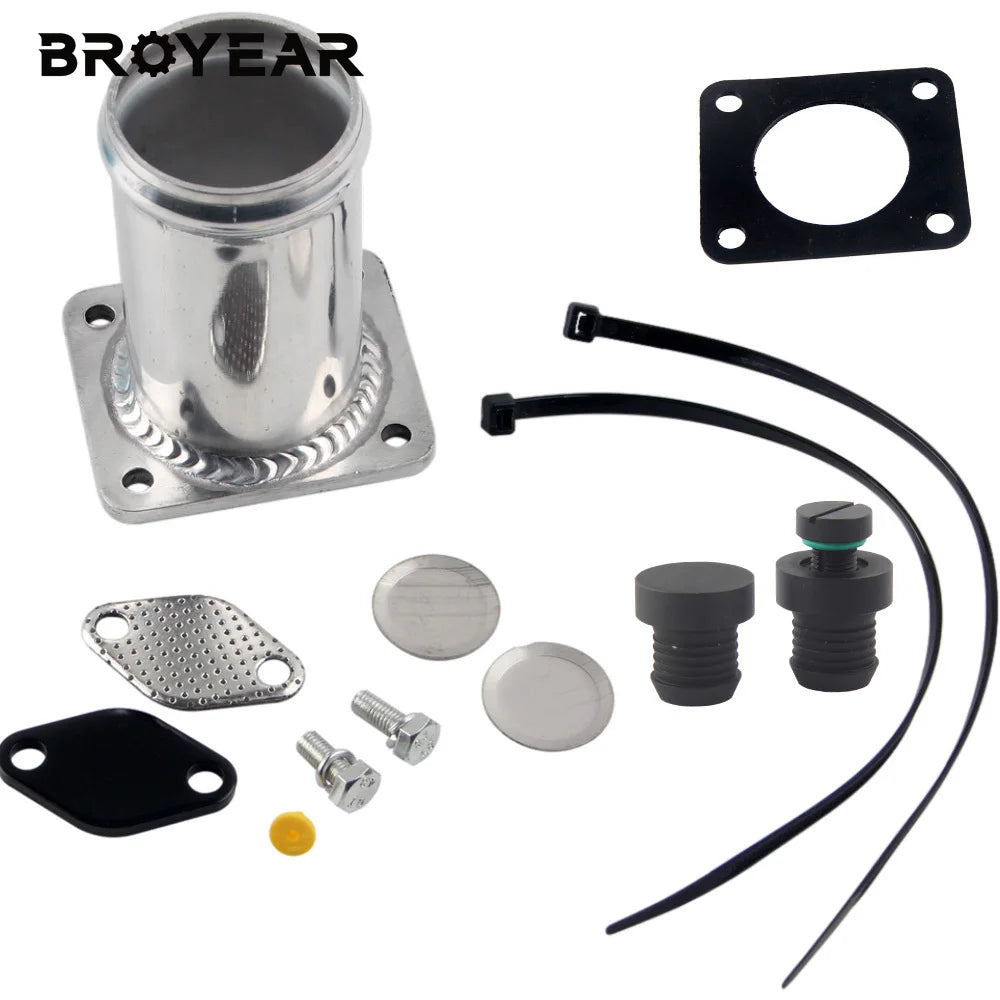 Aluminum Coolant Thermostat Bung Adapter for BMW E46 318d 320d 330d by InterCyprus Trading Ltd