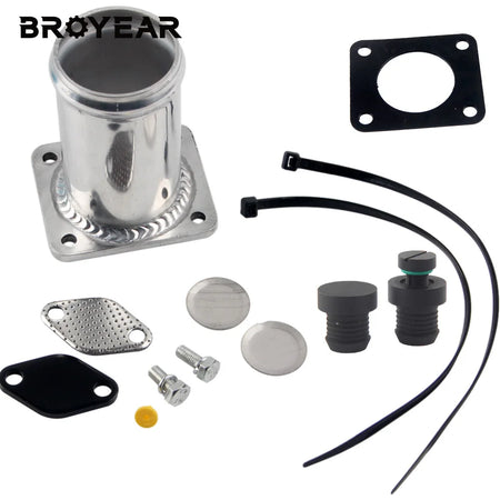 Aluminum Coolant Thermostat Bung Adapter for BMW E46 318d 320d 330d by InterCyprus Trading Ltd