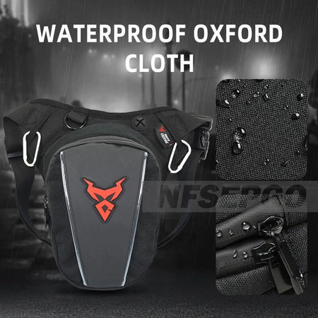 Motorcycle Drop Waist Leg Bag &ndash; Waterproof Tactical Design