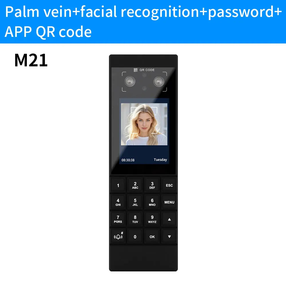 Face Door Access M21 M22 M25 &ndash; Multi-Modal Biometric M21