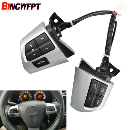 84250-02230 Steering Wheel Audio Control Switch Button For TOYOTA COROLLA A*DE150 N*DE150 NR*E150 ZR*E15 ZZ*E150 2010-2013 by InterCyprus Trading Ltd