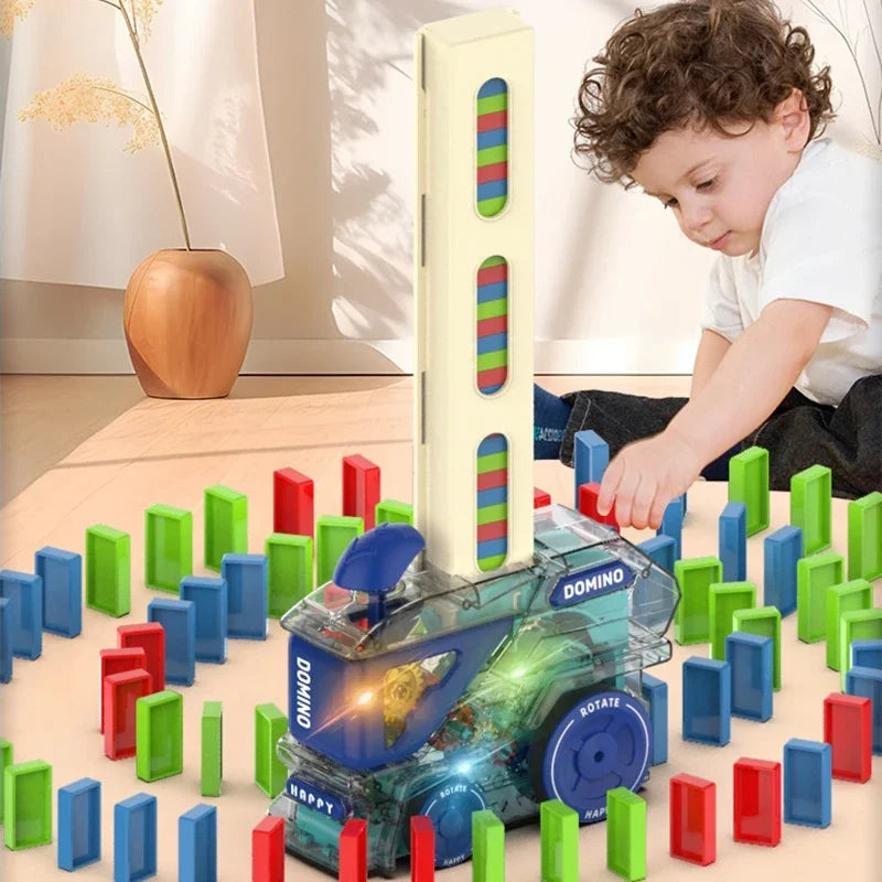 Domino Laying Train Set &ndash; Creative Educational Fun for Kids