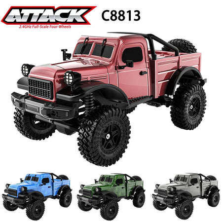 C8813 RC Car Climbing 4WD Crawler &ndash; Long Battery Life
