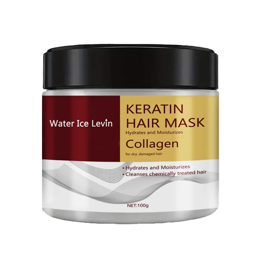 Water Ice Levin Collagen Keratin Hair Mask &ndash; Rapid Frizz Repair and Moisture Control