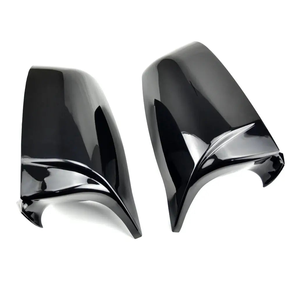 Rearview Mirror Covers Carbon Fiber For BMW 5 6 7 Series E60 F10 F01 by InterCyprus Trading Ltd