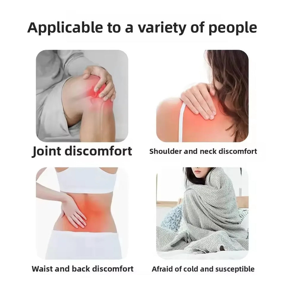 Mugwort elektrisk varmeplade til mave og menstruation