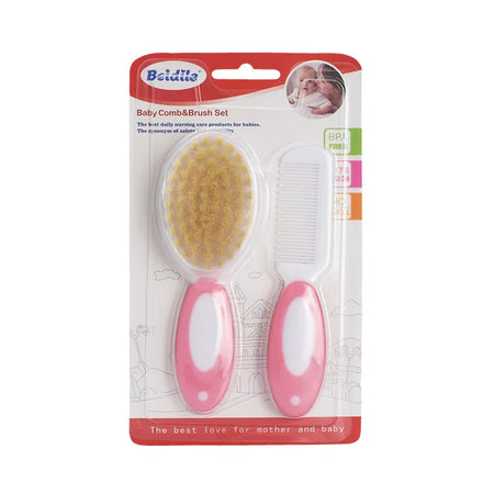 Baby Hair Care Set: Soft Comb and Tinea Cleaning Brush MY13502