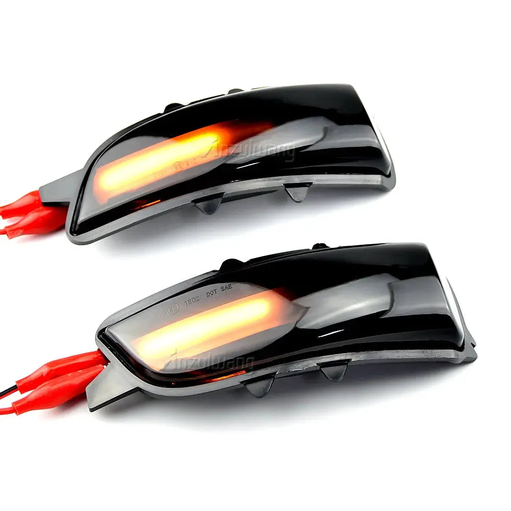 2X LED Dynamic Side Mirror Turn Signal Lights For Volvo C30 C70 S40 V40 V50 V70 S60 S80 by InterCyprus Trading Ltd