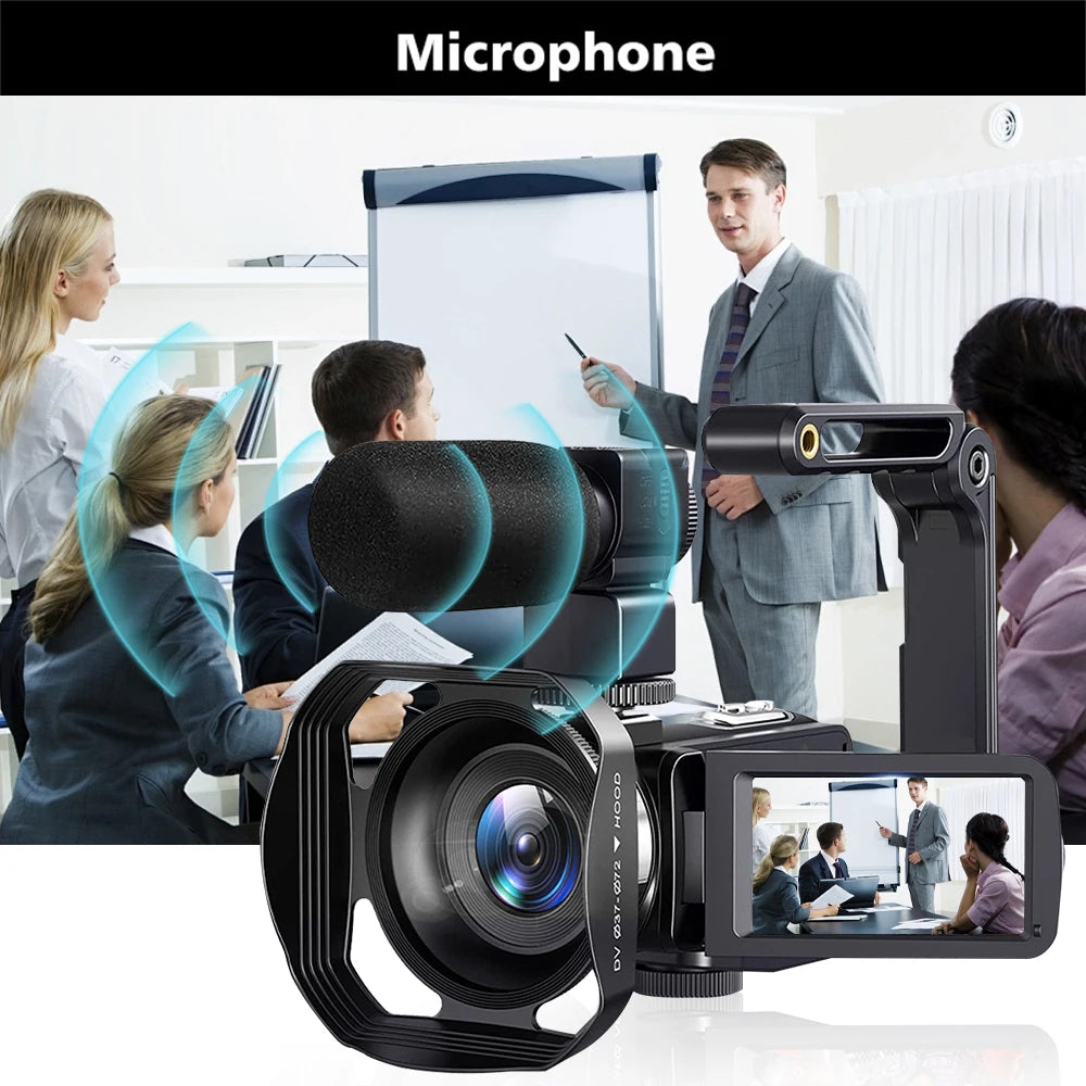 8K Video Camera &ndash; 64MP High-Definition Recording