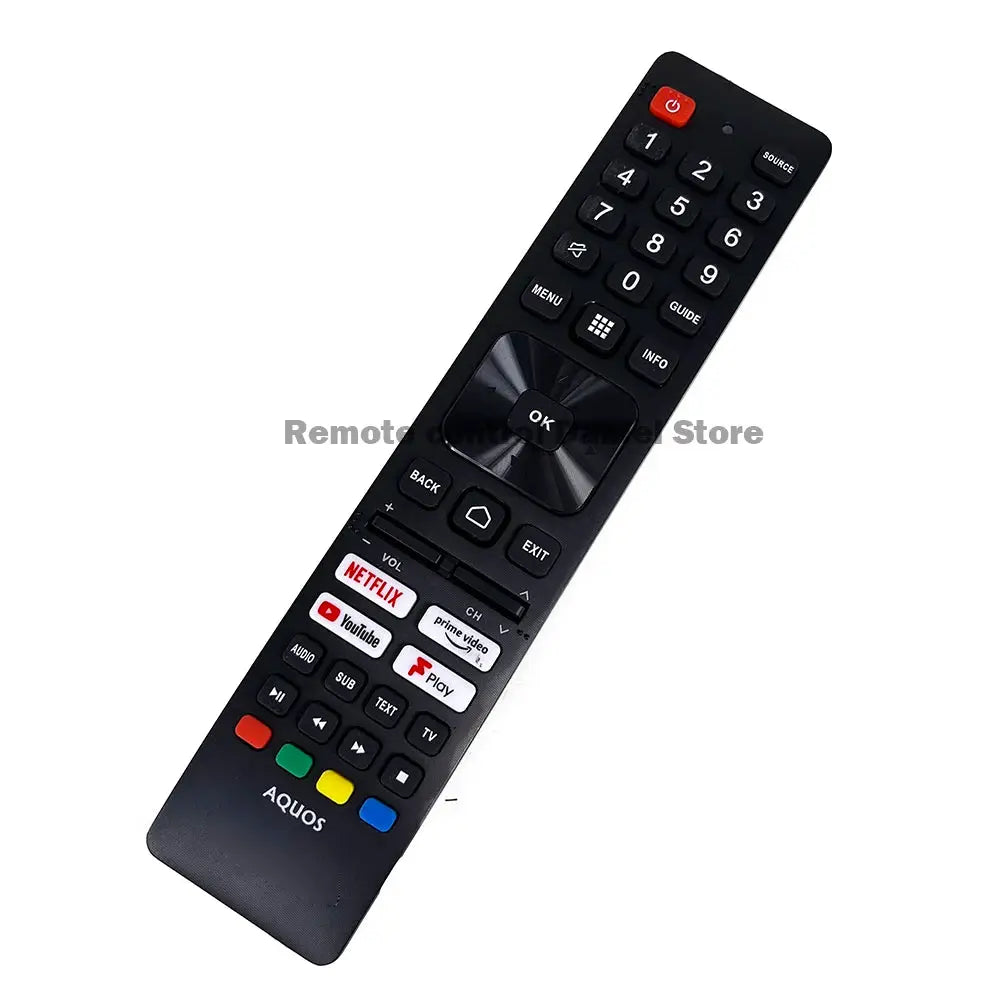 NEW SH-V12 For Sharp AQUOS TV Remote control 55GP6765ES 32FH8EA by InterCyprus Trading Ltd