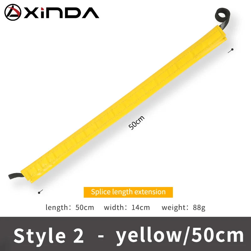 Xinda Climbing Rope Protective Cover - Antiwear Pad Sleeve Double Yellow 50cm