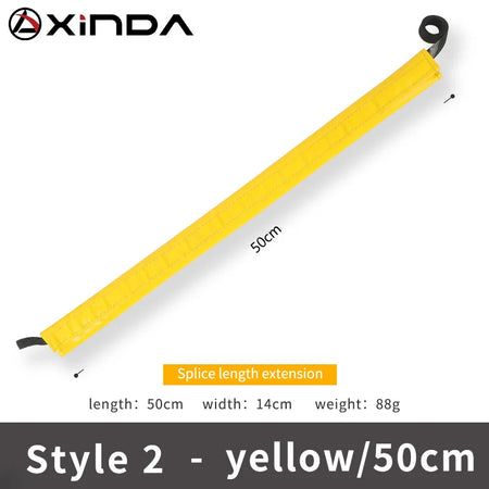 Xinda Climbing Rope Protective Cover - Antiwear Pad Sleeve Double Yellow 50cm
