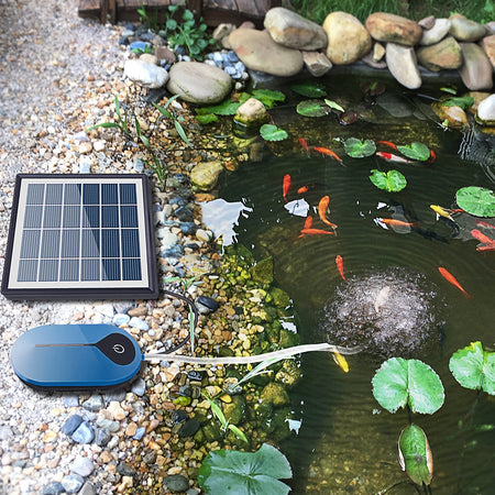 1.5W 3600mAh Solar Oxygen Pump &ndash; Night Time Operation