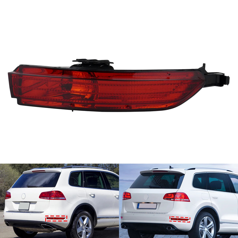VW Touareg 7P Rückstoßstangenbeleuchtungseinheit rechtes Reflektorlinse