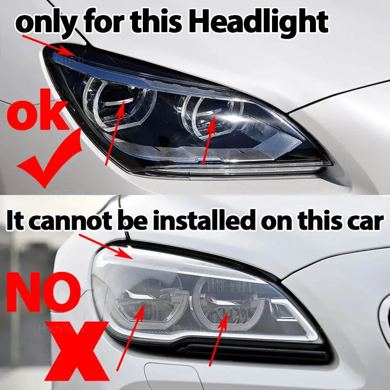 Yellow Daytime DRL Light Driving LED Angel Eye Maker Light Diode Board Chip for BMW 6 Series F06 F12 F13 Pre-facelift 2012-2015 by InterCyprus Trading Ltd