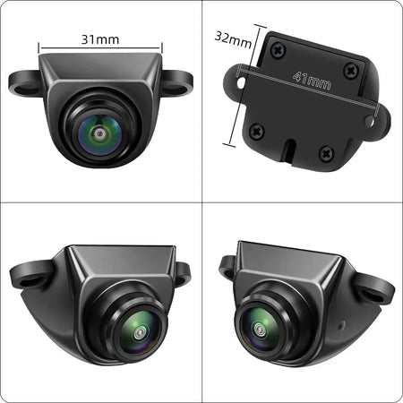 GreenYi AHD1080P 170 Degrees Fisheye Black Lens Car Front/Rear View Camera Vehicle Full HD Night Vision Waterproof Backup Camera by InterCyprus Trading Ltd