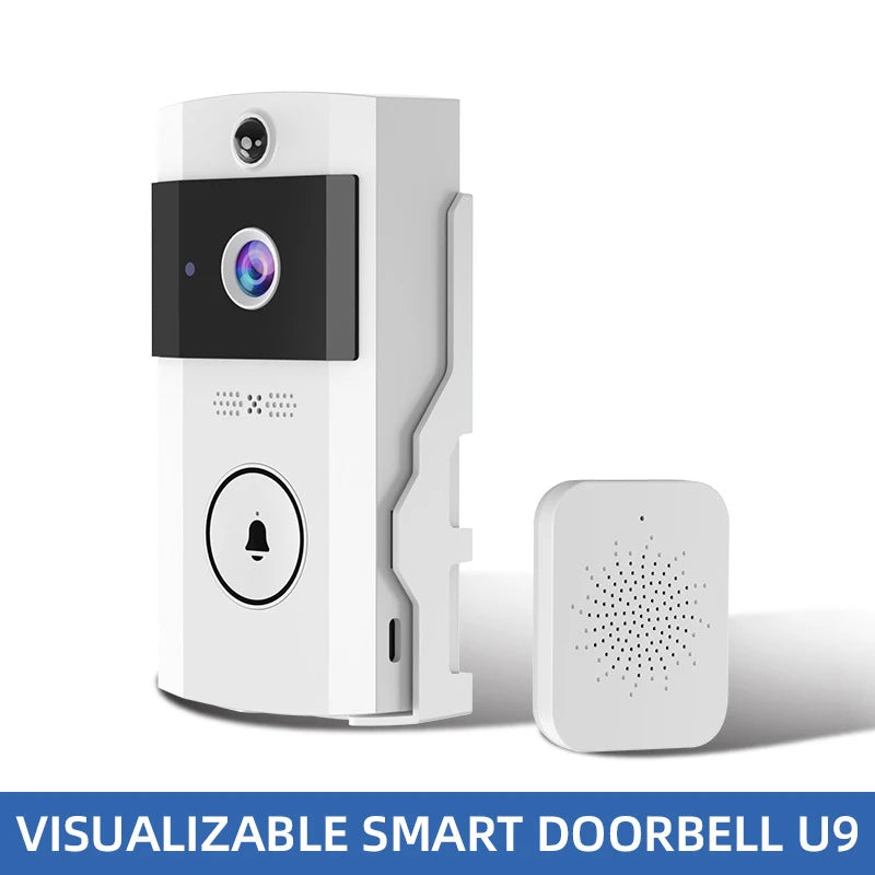Luxuglow Wireless WiFi Doorbell &ndash; Solar Powered Doorbell only doorbell