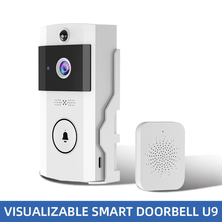 Luxuglow Wireless WiFi Doorbell &ndash; Solar Powered Doorbell only doorbell