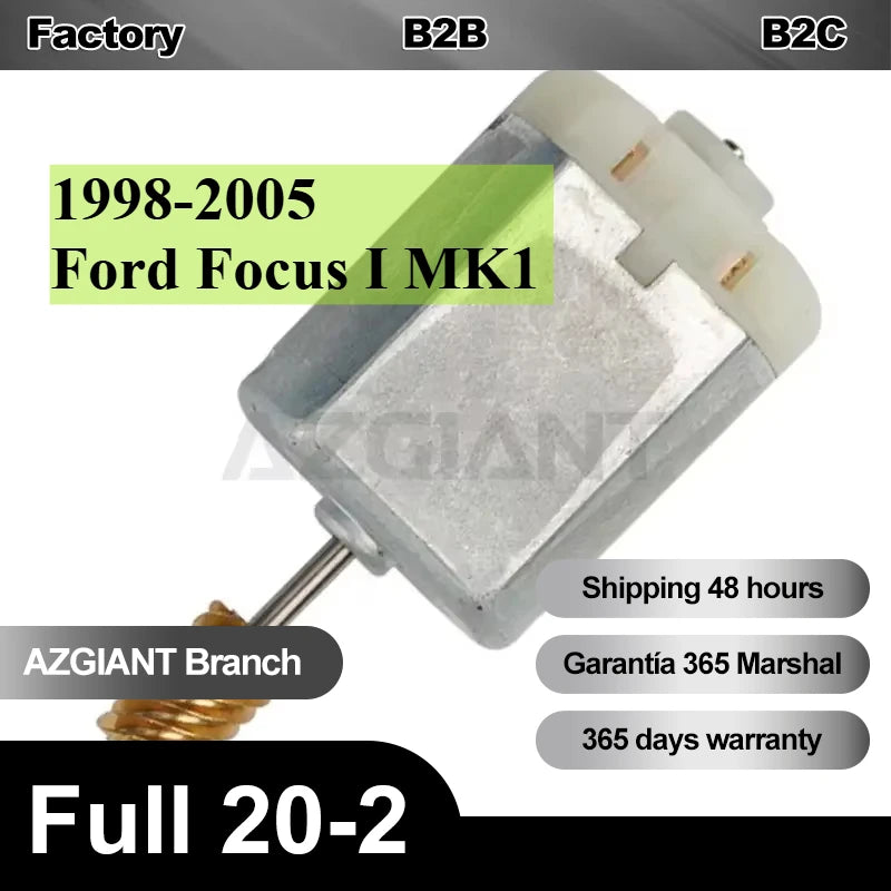 Durų užrakto variklis Ford Focus I MK1 priekinės kairės pusės 1998-2005 pakeitimo dalis tiesioginis pritaikymas