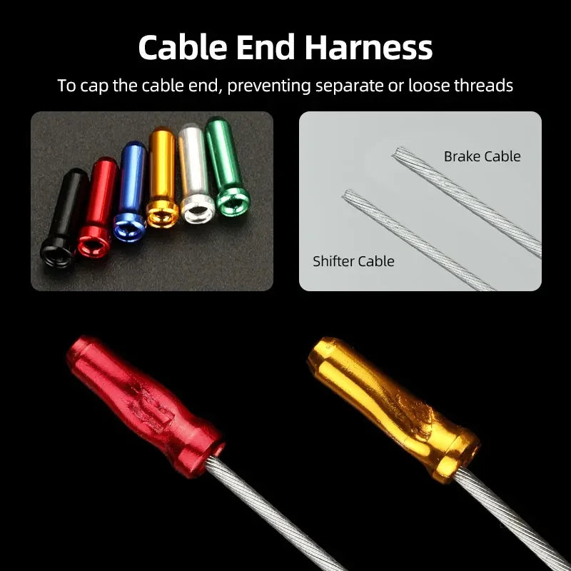 Deemount Alloy Caps &ndash; Lightweight and Durable Bicycle Cable End Solution