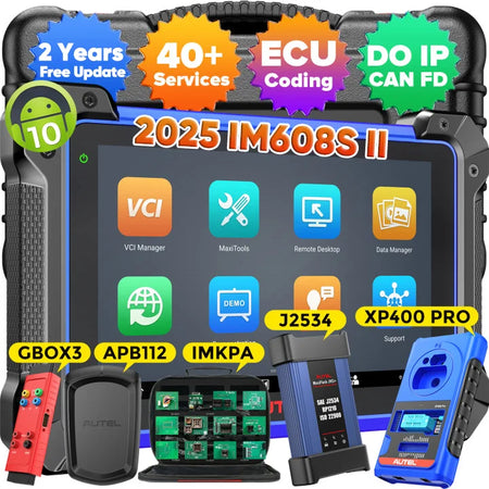 Autel MaxiIM IM608S II &ndash; XP400 PRO Included, J2534 ECU