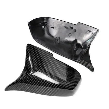 Carbon Fiber Rear View Mirror Caps BMW 5 6 7 Series