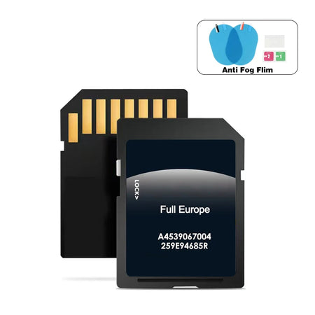 Navinesac GPS SD Card For Smart Forfour W453 - Europe Maps