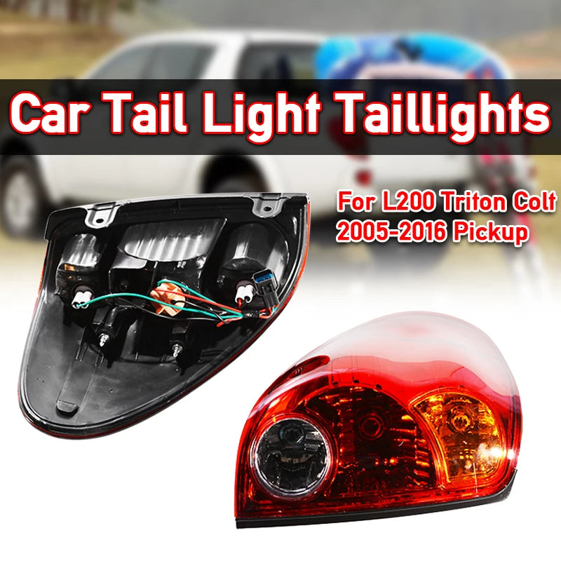 Takavaloyhdistelmä LED punainen Mitsubishi L200 Triton Colt takavalon vaihto ilman lamppuja