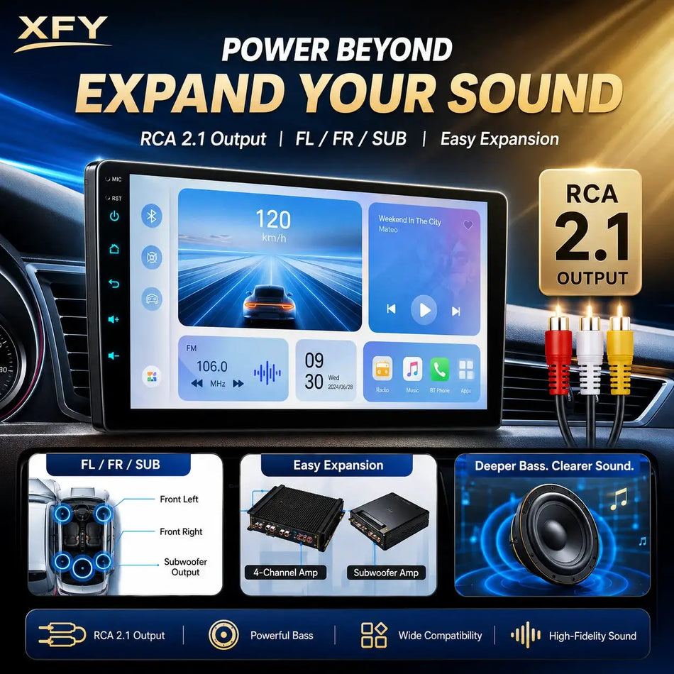 Android 15 2Din Car Stereo With Wireless Carplay And Android Auto by InterCyprus Trading Ltd