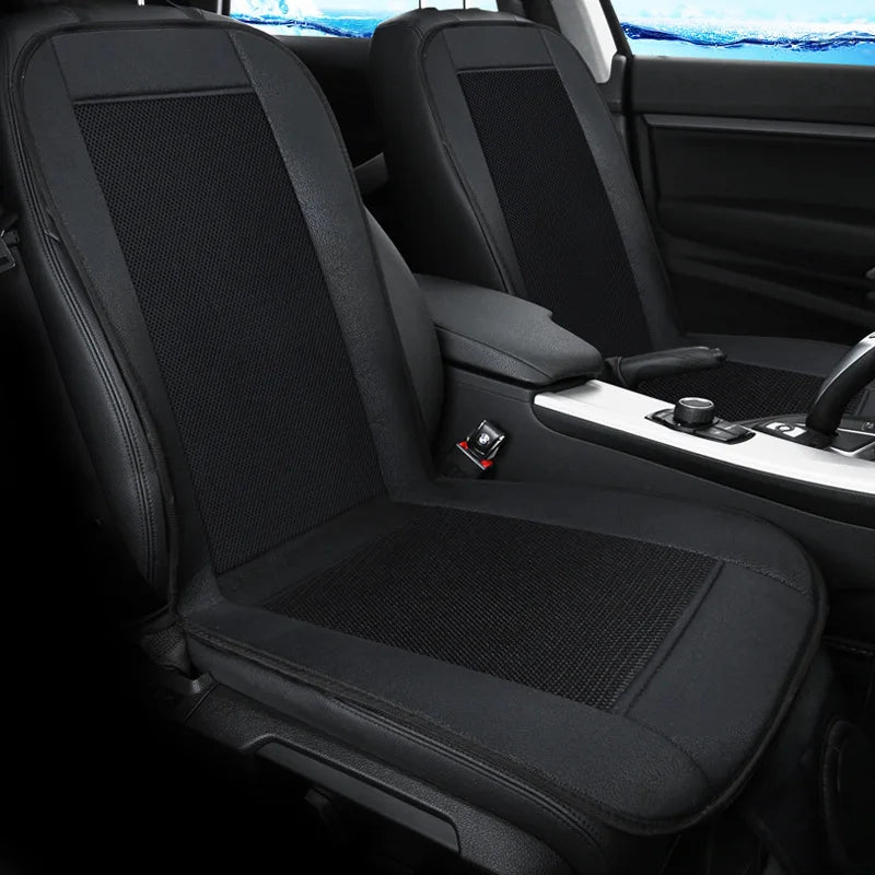 Coussin de siège de voiture 12V avec 8 ventilateurs, 3D Spacer, matériau PU
