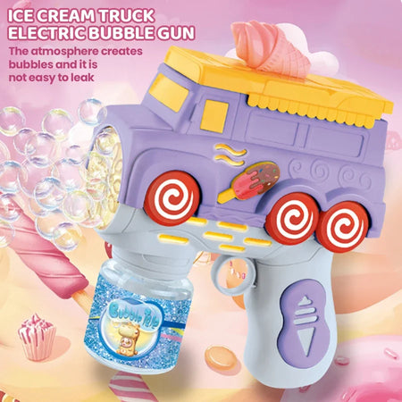 Bubble Gun Police Car Fire Truck - Lighting Function
