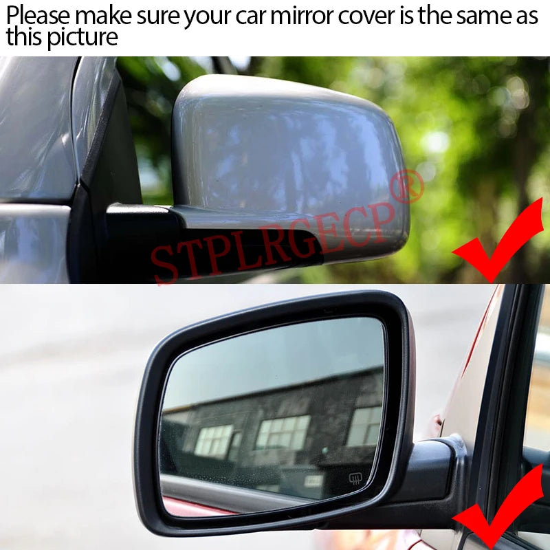 Cristal del Espejo Retrovisor Calentado Izquierdo Derecho para Dodge Journey Fiat Freemont 2009-2020