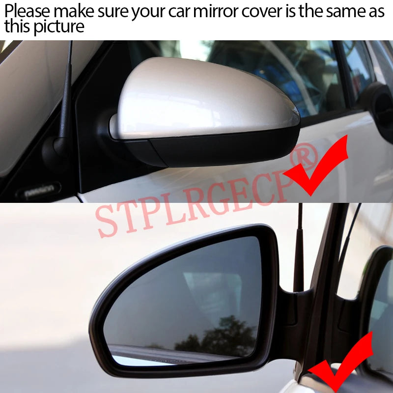 Cristal del Espejo de Puerta Calentado para Smart Fortwo C451 A451 2007-2014