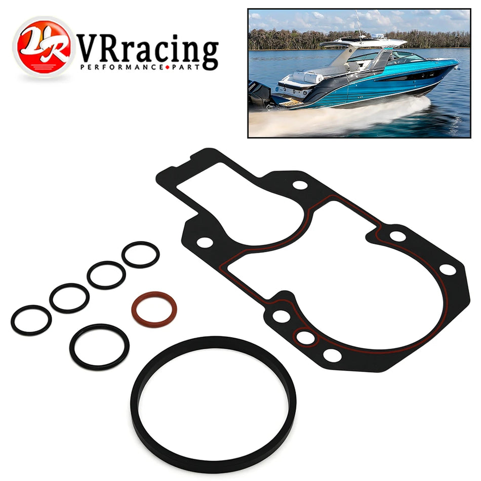 MerCruiser Alpha sērijas sterndrive blīvslēga un O gredzena uzstādīšanas komplekts astoņu gabalu