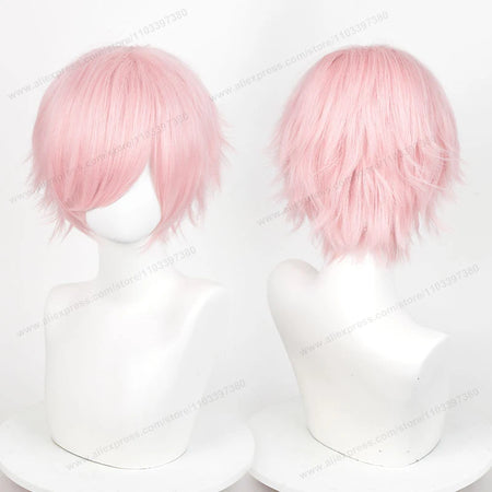 30cm Cosplay Wig - Heat Resistant Synthetic Hair in Various Colours