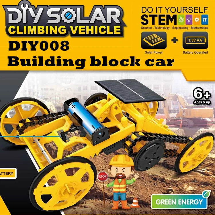 Solar Toy Robot Kit &ndash; Eco-Friendly DIY Educational Fun