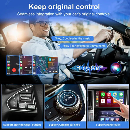 New Upgrade Wireless CarPlay Android Auto Module for Infiniti QX50 Q50L Q50 Q60 QX60 Armada Y62 Mirror Link AirPlay Decoder Box by InterCyprus Trading Ltd