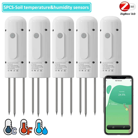 ZIGBEE WIFI Garden Watering Timer with Smart Sprinkler System - TUYA Compatible 5PCS-GXM01