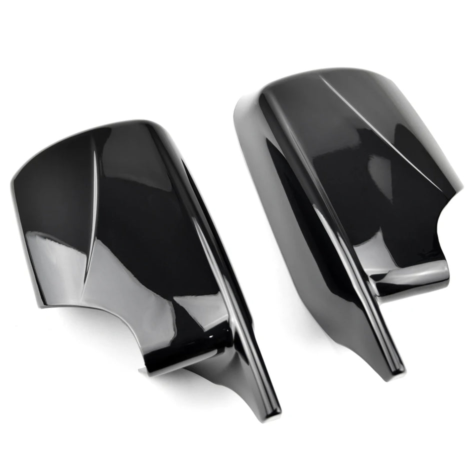 Cubiertas de Espejo Retrovisor de Fibra de Carbono Negras para BMW E46 E39