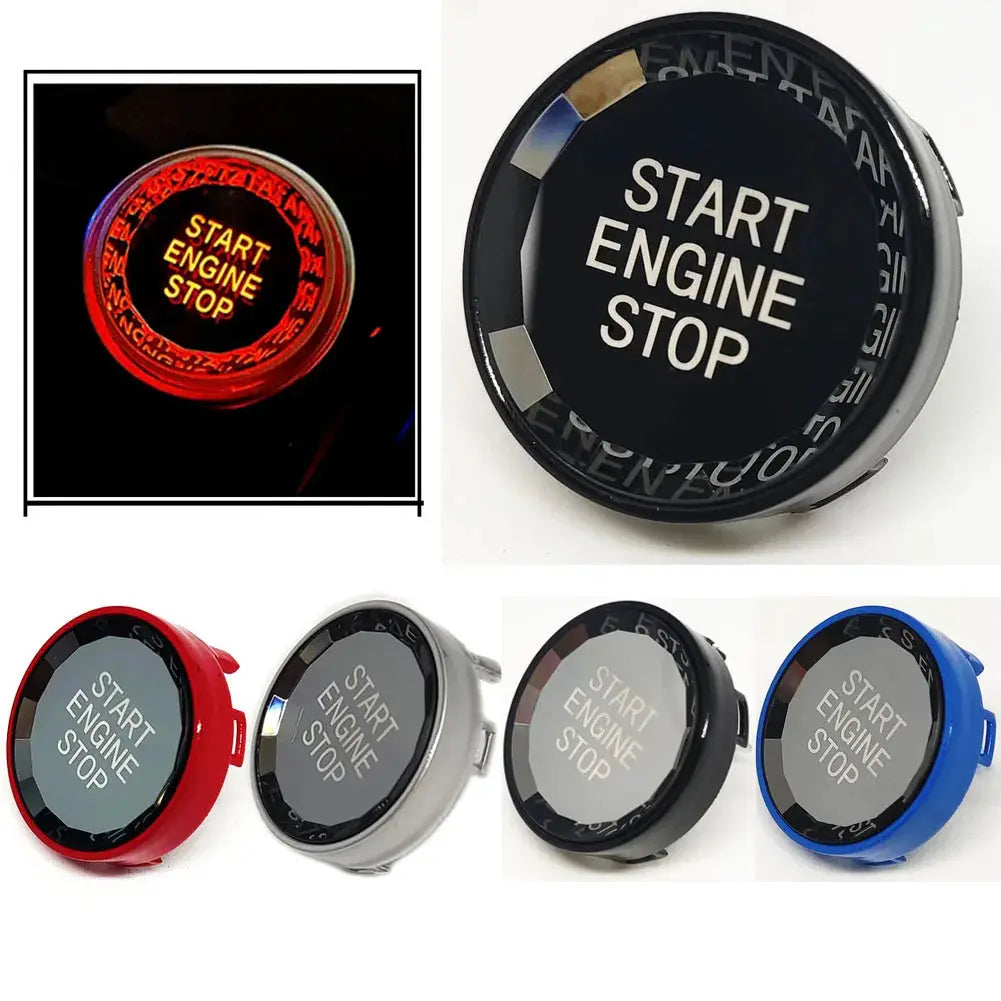 Start Stop Button Cover for BMW E90 E91 E92 E60 X5 E70 X6 E71 by InterCyprus Trading Ltd