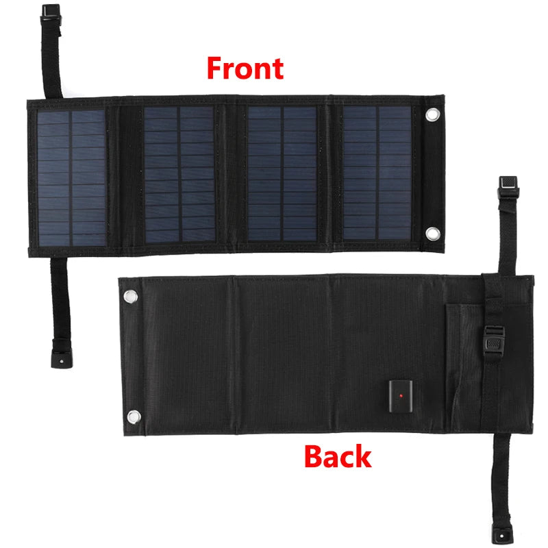 20W Foldable Solar Panel 5V USB Charger &ndash; Portable Power