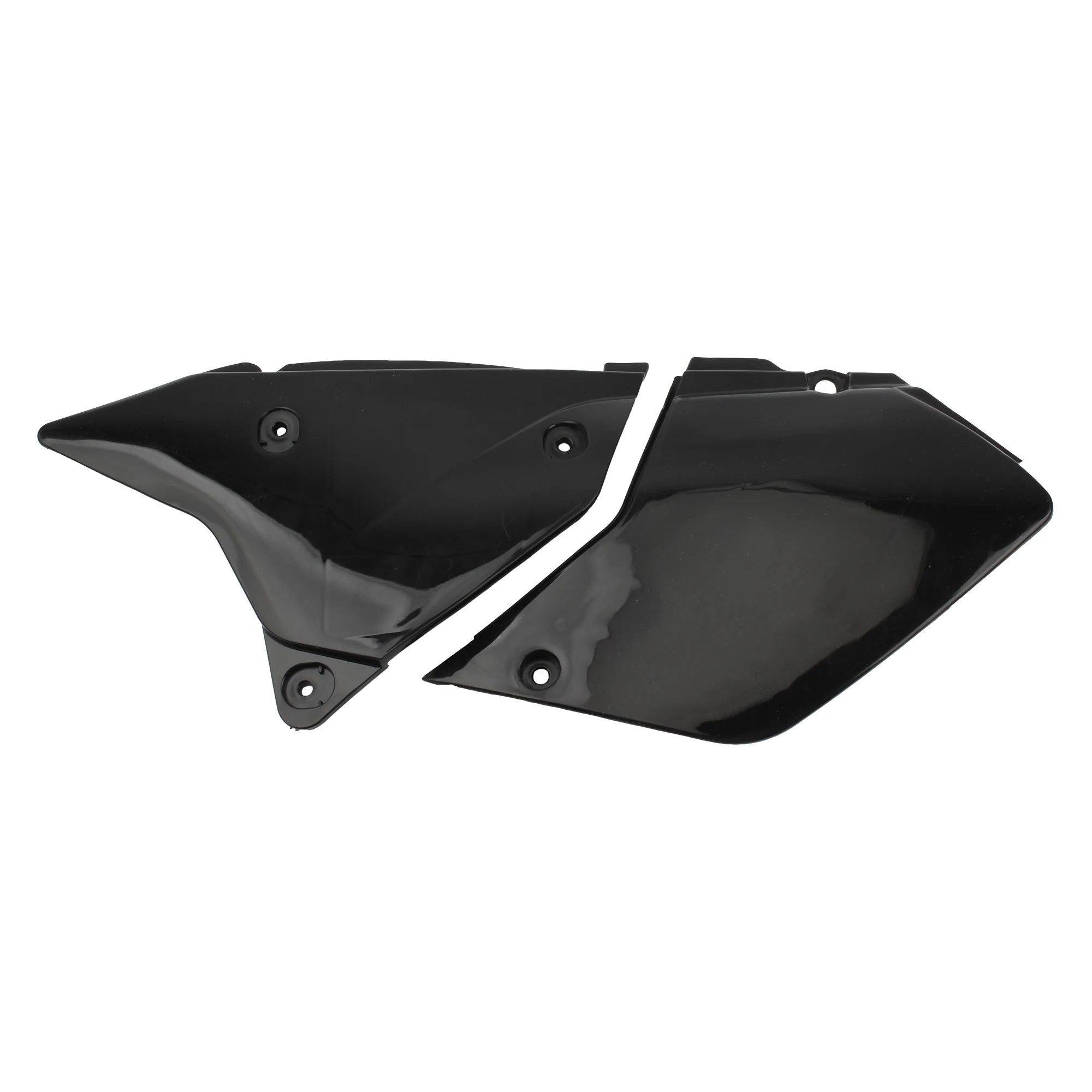 Suzuki DRZ400S/E Left Rear Side Panel Fairing Cover by Power black
