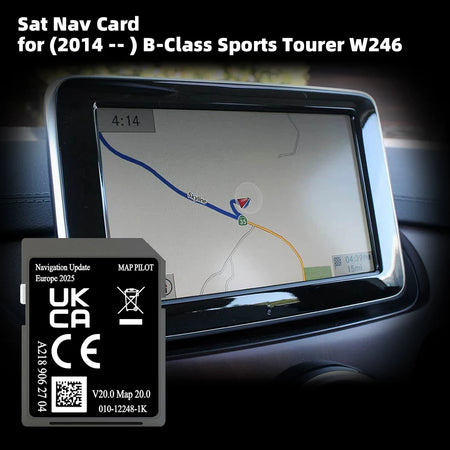 Mercedes B-Class GPS 32GB SD Card - Kosovo Croatia Maps CHINA / B-Class 2014-2020