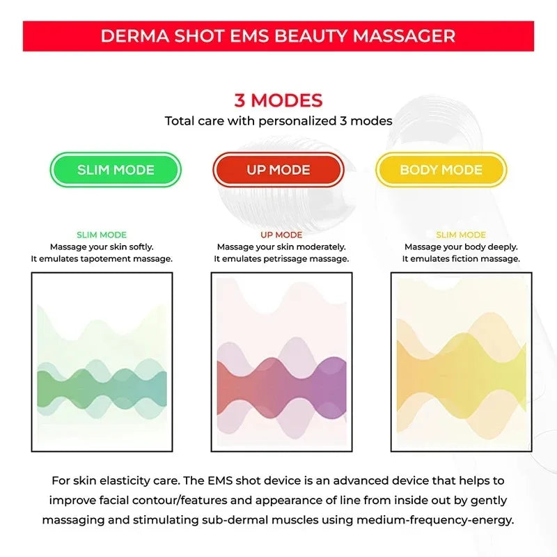 Vilnason Micro-Current Facial Roller &ndash; Skin Firming